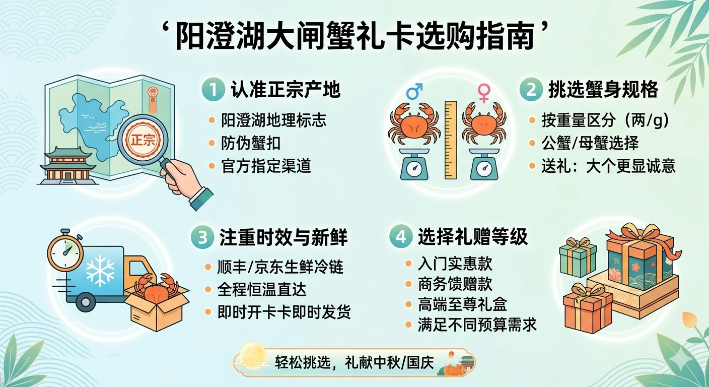 阳澄湖大闸蟹礼卡怎么选怎么兑？避坑攻略看
